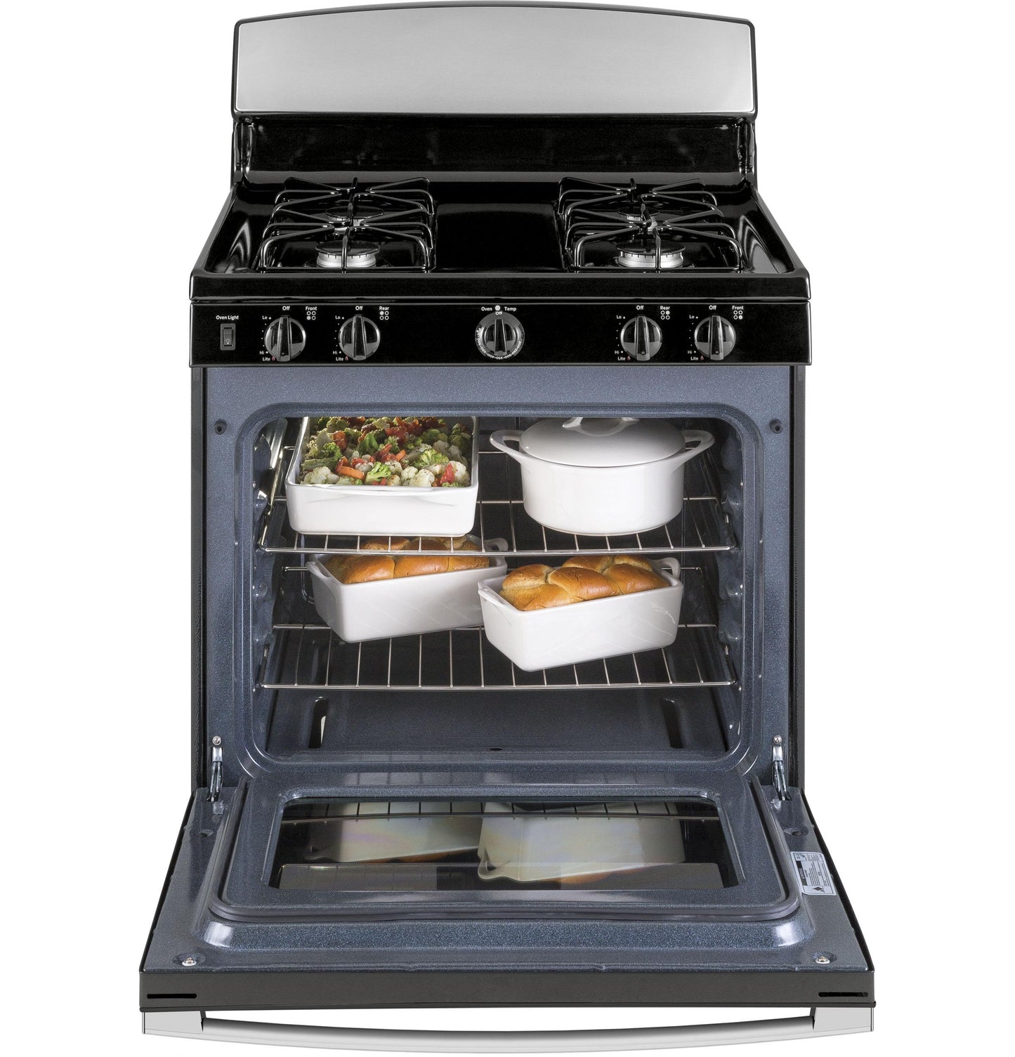 Ge Appliances JGBS30RETSS Ge® 30" Free-Standing Gas Range