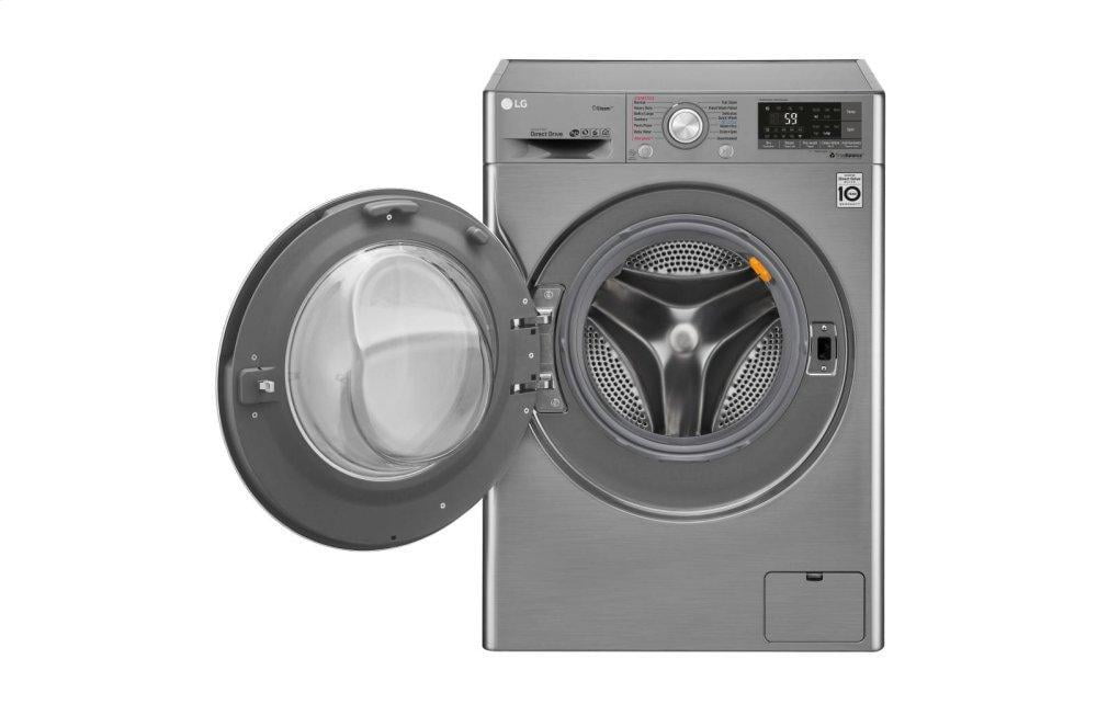 Lg WM3499HVA 2.3 Cu.Ft. Smart Wi-Fi Enabled Compact All-In-One Washer/Dryer