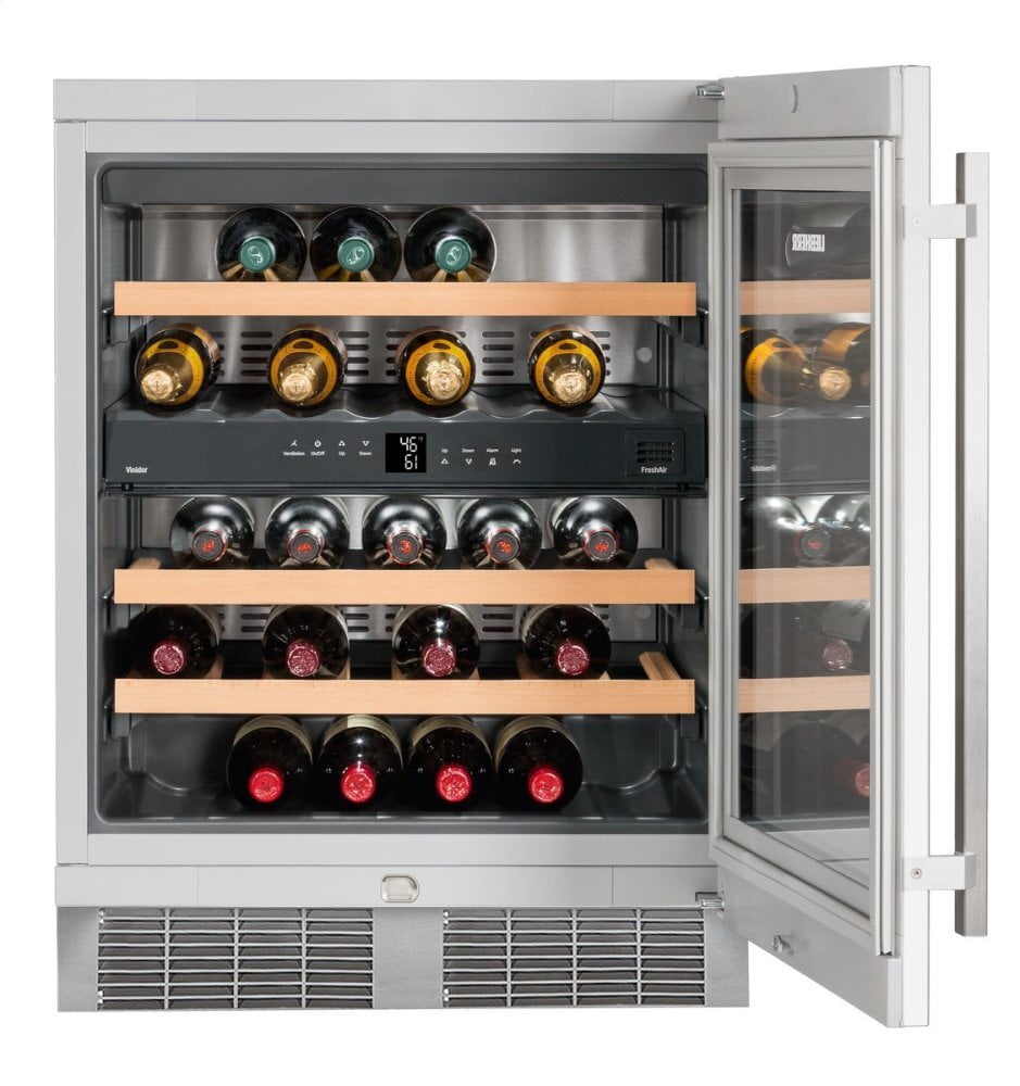 Liebherr WU3400 24" Built-Under Multi-Temperature Wine Cabinet