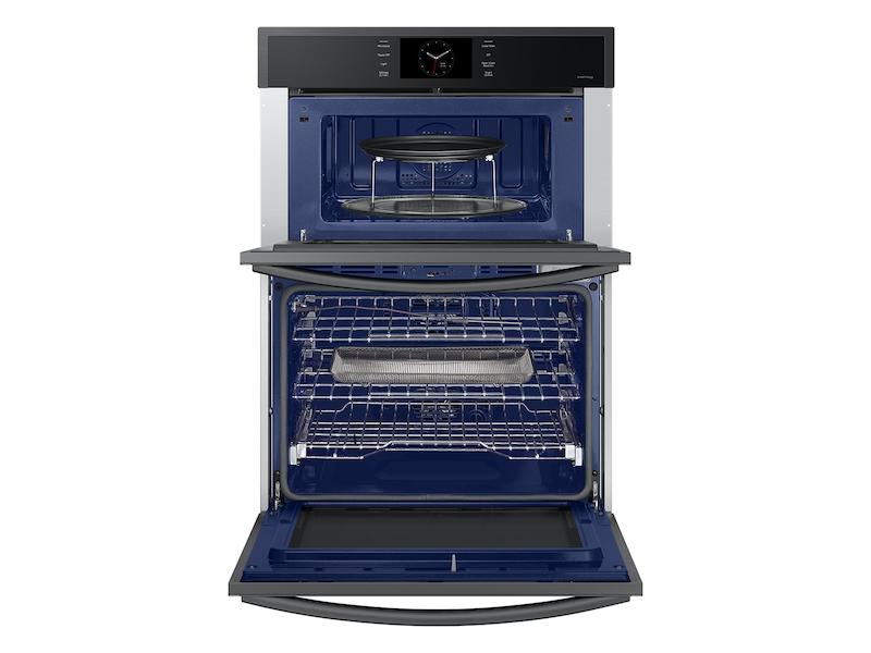 Samsung NQ70CG600DMT 30" Microwave Combination Wall Oven With Steam Cook In Matte Black