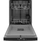 Ge Appliances GDT535PGRWW Ge® Top Control With Plastic Interior Dishwasher With Sanitize Cycle & Dry Boost