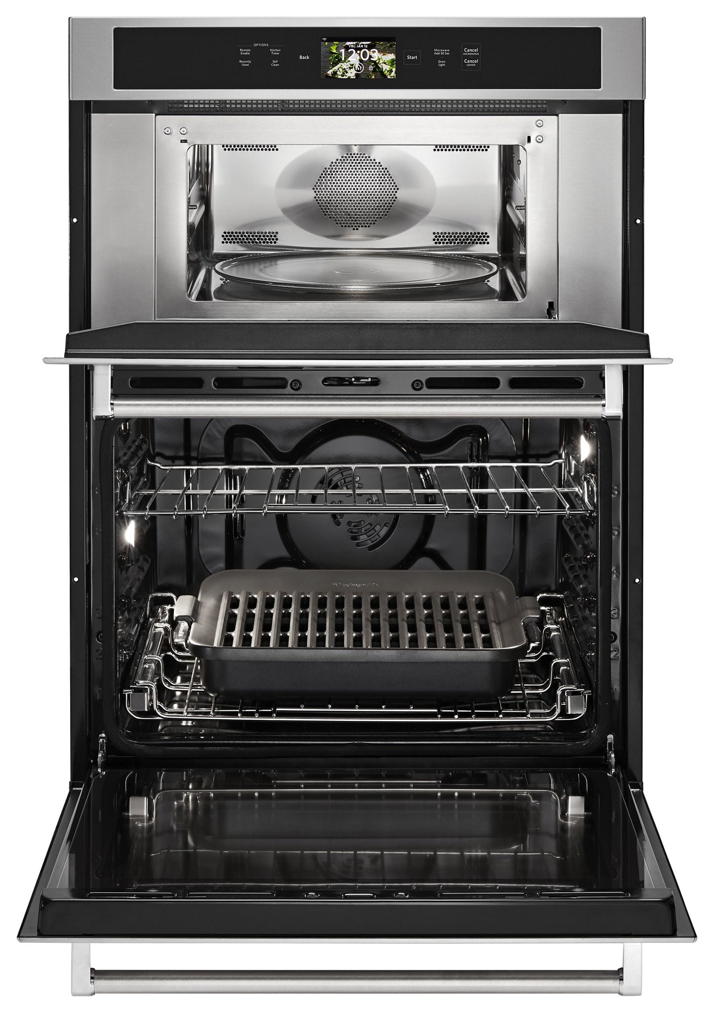 Kitchenaid KOCE900HSS Smart Oven+ 30" Combination Oven With Powered Attachments - Stainless Steel