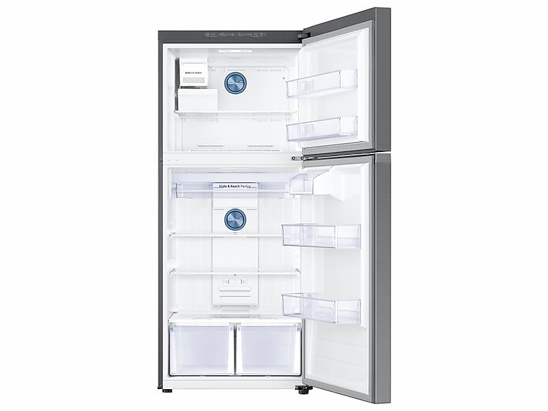 Samsung RT18M6215SR 18 Cu. Ft. Top Freezer Refrigerator With Flexzone™ And Ice Maker In Stainless Steel