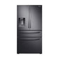 Samsung RF22R7351SG 22 Cu. Ft. Food Showcase Counter Depth 4-Door French Door Refrigerator In Black Stainless Steel