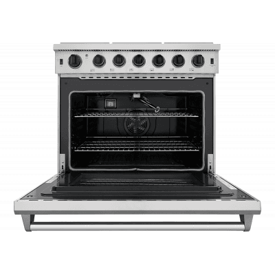 Thor Kitchen LRG3601U Thor Kitchen - 36 Inch Professional Gas Range In Stainless Steel