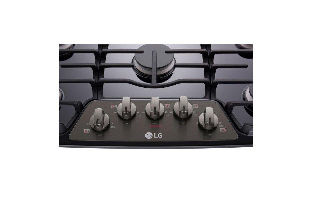 Lg LCG3611BD 36'' Gas Cooktop With Superboil&#8482;