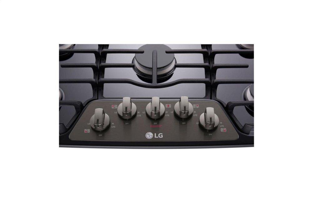 Lg LCG3611BD 36'' Gas Cooktop With Superboil™