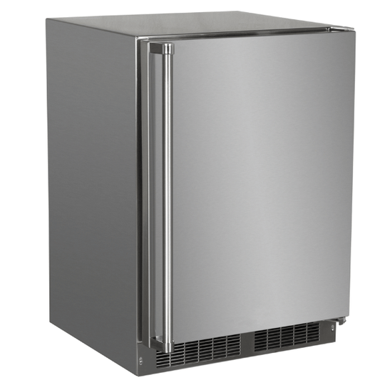 Marvel MORI224SS31A 24-In Outdoor Refrigerator With Crescent Ice Maker With Door Style - Stainless Steel