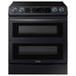 Samsung NE63T8951SG 6.3 Cu. Ft. Smart Slide-In Induction Range With Flex Duo™, Smart Dial & Air Fry In Black Stainless Steel