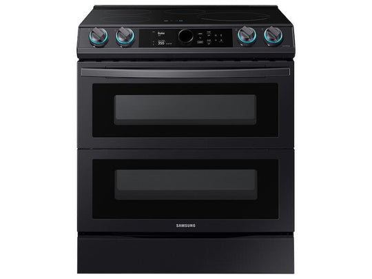 Samsung NE63T8951SG 6.3 Cu. Ft. Smart Slide-In Induction Range With Flex Duo™, Smart Dial & Air Fry In Black Stainless Steel