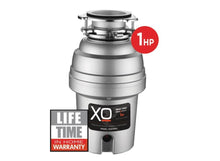 Xo Appliance XOD1PRO 1 Hp Pro 3 Bolt Mount, Continuous Feed Disposal