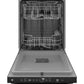 Ge Appliances GDT630PGRBB Ge® Top Control With Plastic Interior Dishwasher With Sanitize Cycle & Dry Boost