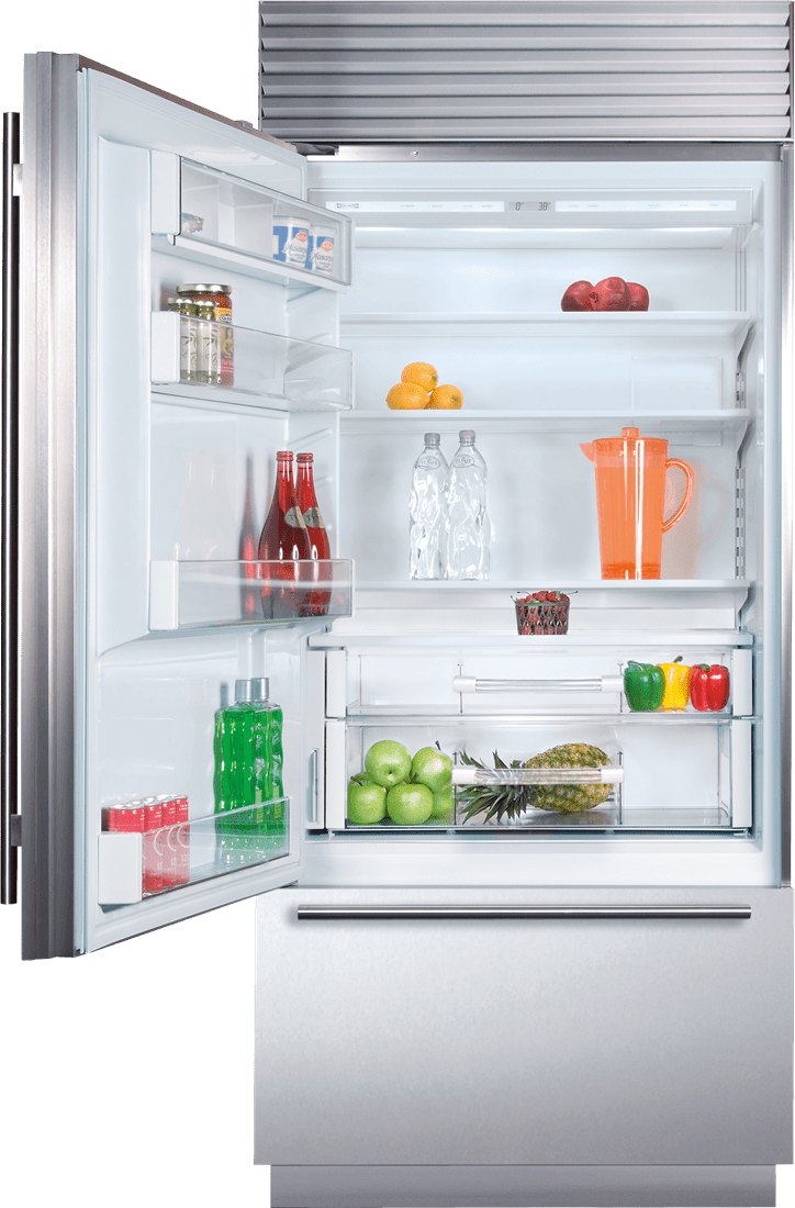 Sub-Zero BI36USPHLH 36" Classic Over-And-Under Refrigerator/Freezer