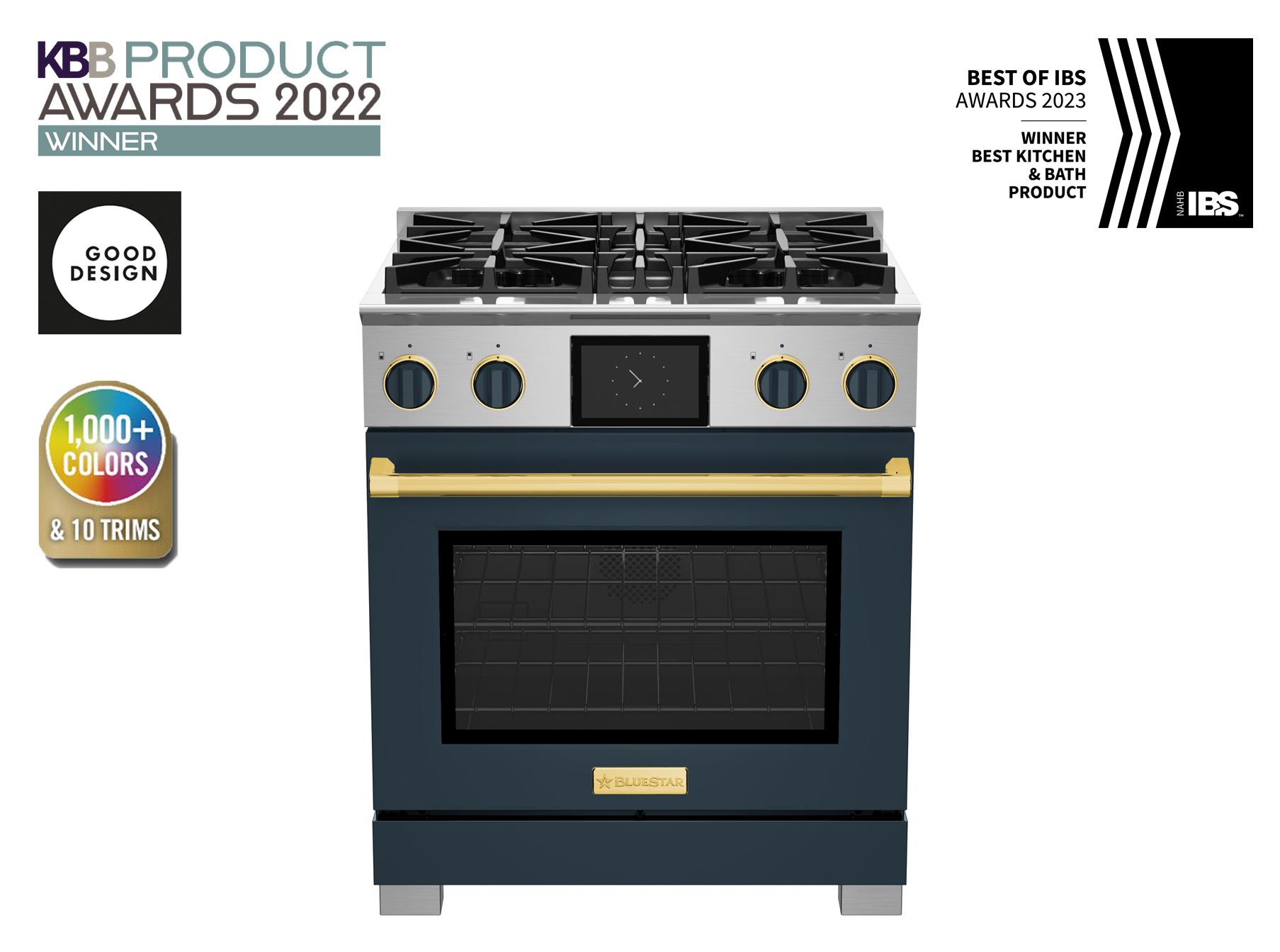 Bluestar BSDF304B 30" Dual Fuel Range