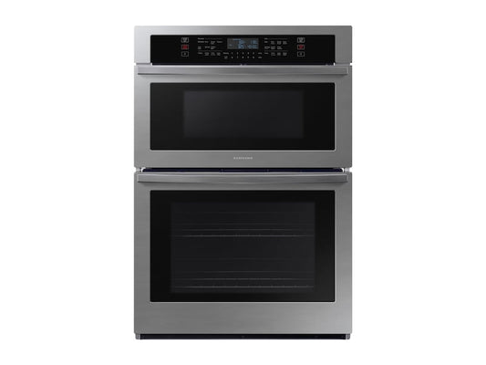 Samsung NQ70T5511DS 30" Microwave Combination Wall Oven With Wi-Fi In Stainless Steel