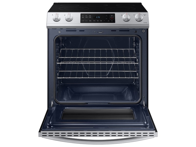 Samsung NE63T8111SS 6.3 Cu Ft. Front Control Slide-In Electric Range With Wi-Fi In Stainless Steel