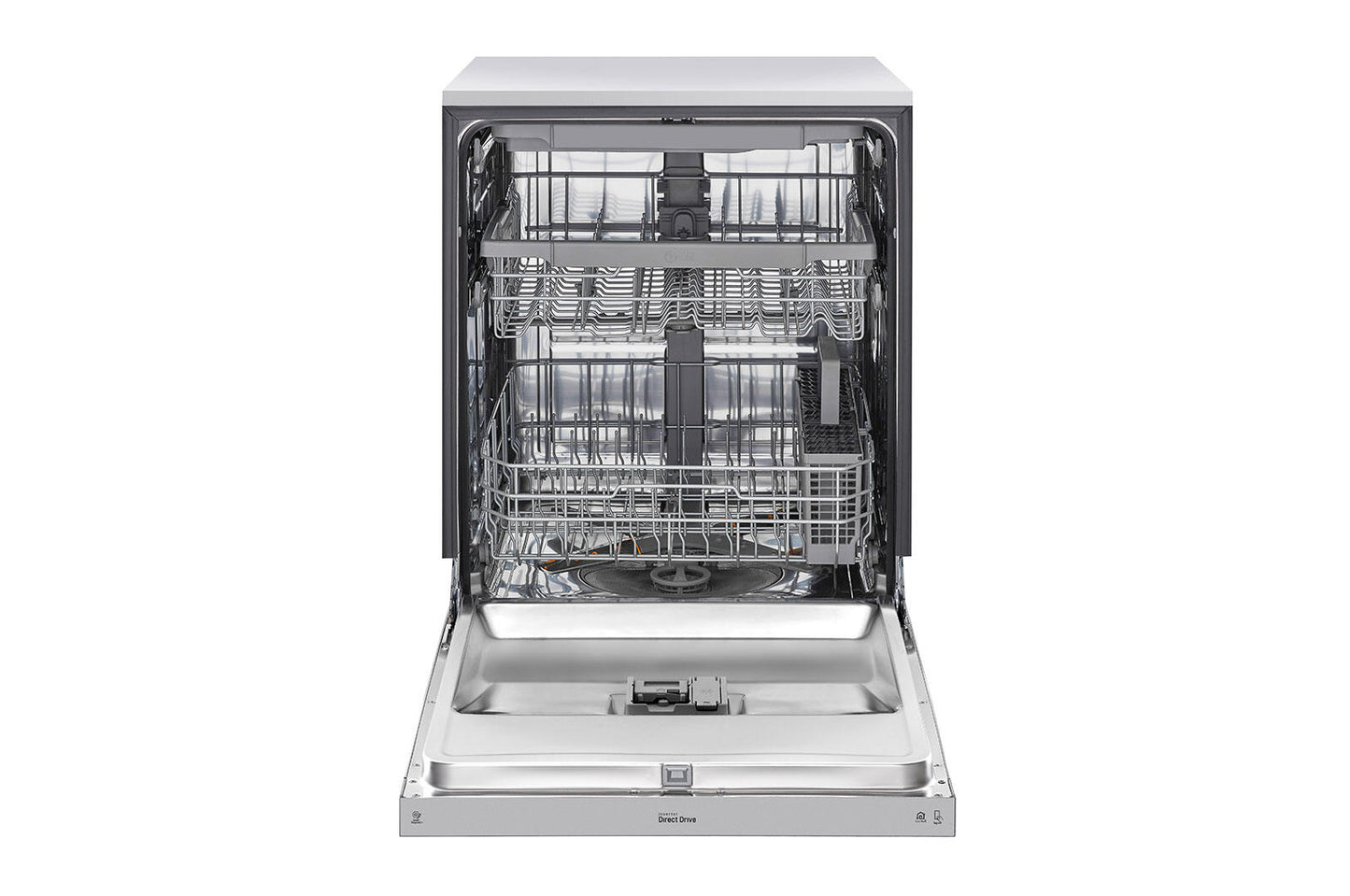 Lg LDFN4542S Front Control Dishwasher With Quadwash™