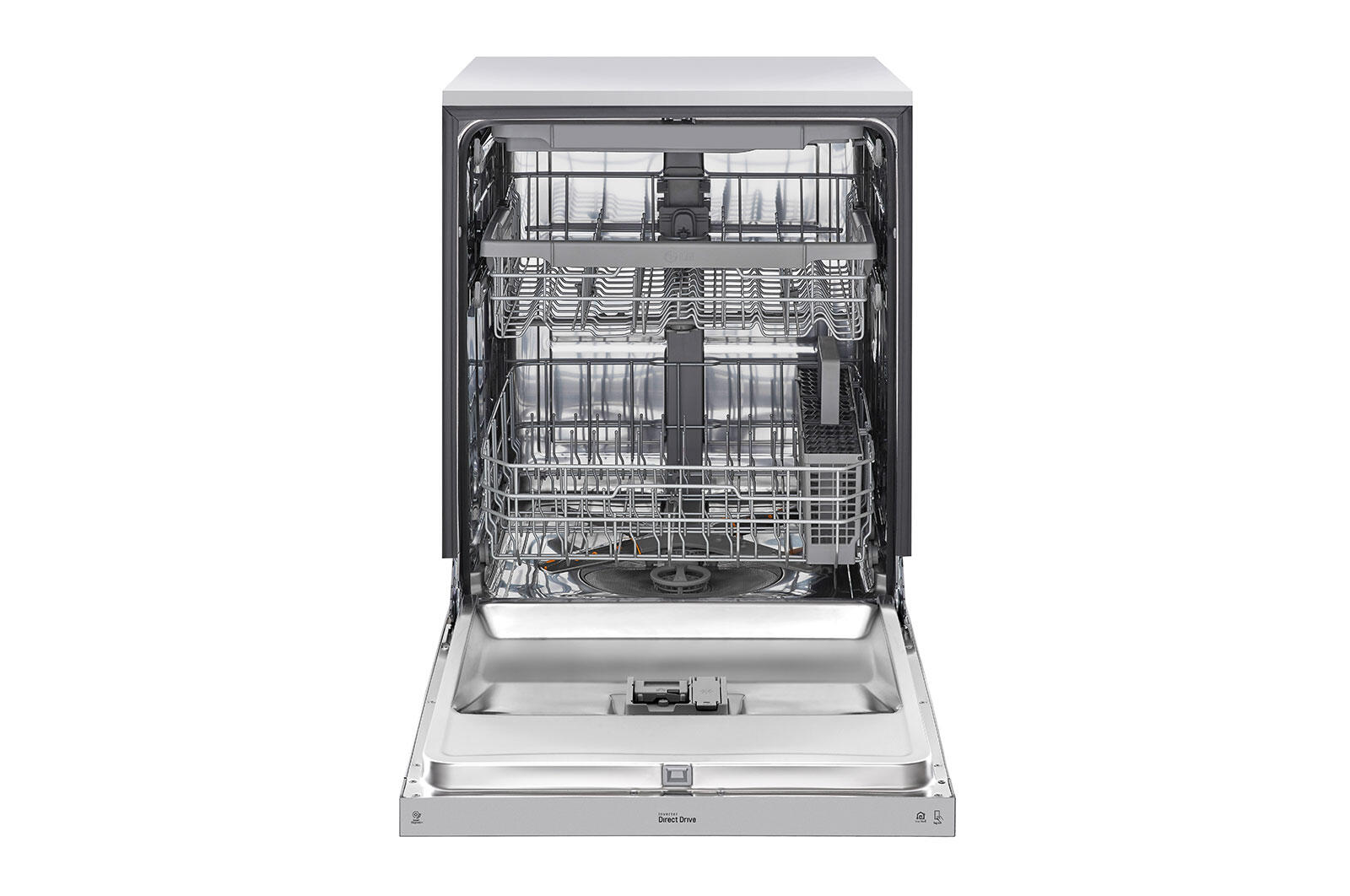 Lg LDFN4542S Front Control Dishwasher With Quadwash™