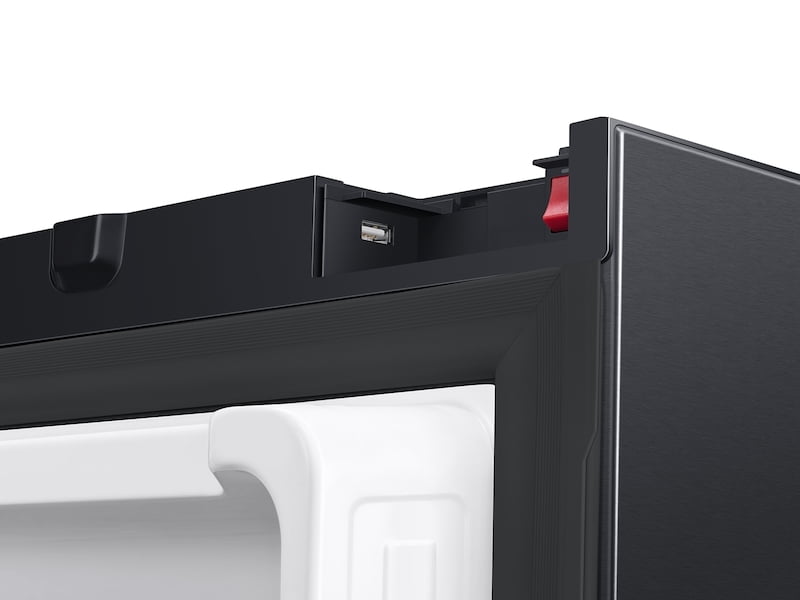 Samsung RF28T5F01SG 28 Cu. Ft. 3-Door French Door Refrigerator With Family Hub™ In Black Stainless Steel