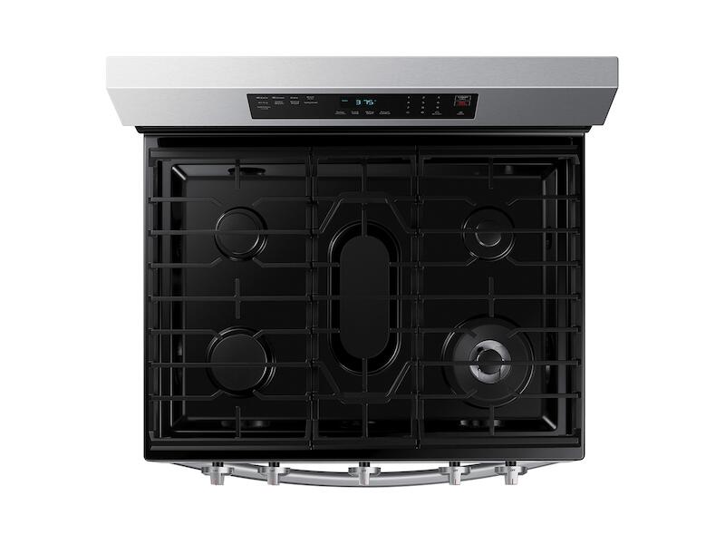 Samsung NX60A6511SS 6.0 Cu. Ft. Smart Freestanding Gas Range With No-Preheat Air Fry & Convection In Stainless Steel