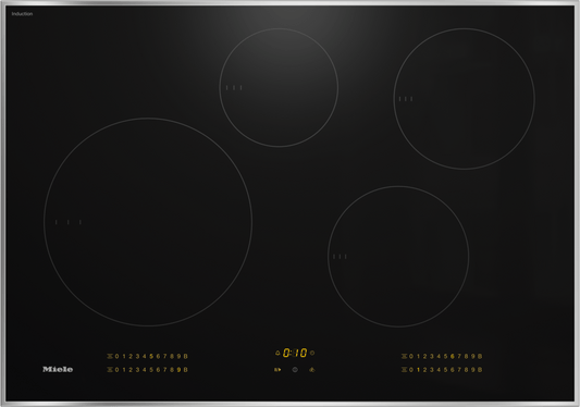 Miele KM7730FR Km 7730 Fr - Induction Cooktop With 4 Round Cooking Zones
