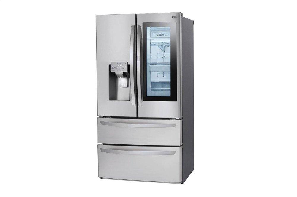Lg LMXS28596S 28 Cu. Ft. Smart Wi-Fi Enabled Instaview™ Door-In-Door® Refrigerator