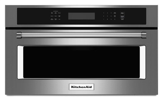 Kitchenaid KMBP100ESS 30" Built In Microwave Oven With Convection Cooking - Stainless Steel