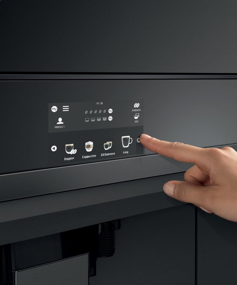 Fisher & Paykel EB24DSXBB1 Built-In Coffee Maker, 24"