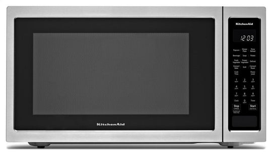 Kitchenaid KMCC5015GSS 21 3/4" Countertop Convection Microwave Oven - 1000 Watt - Stainless Steel