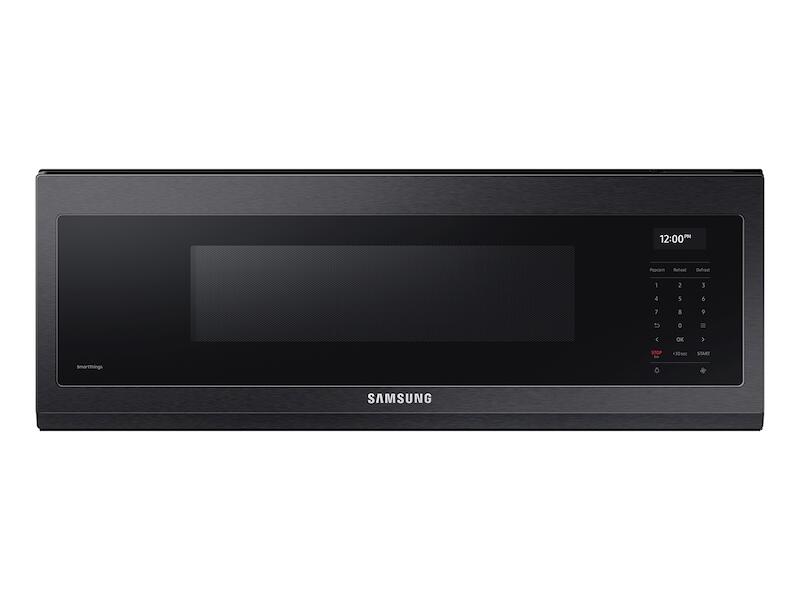 Samsung ME11A7710DG 1.1 Cu. Ft. Smart Slim Over-The-Range Microwave With 550 Cfm Hood Ventilation, Wi-Fi & Voice Control In Black Stainless Steel