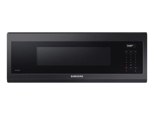Samsung ME11A7710DG 1.1 Cu. Ft. Smart Slim Over-The-Range Microwave With 550 Cfm Hood Ventilation, Wi-Fi & Voice Control In Black Stainless Steel