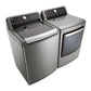 Lg DLE7400VE 7.3 Cu. Ft. Ultra Large Capacity Smart Wi-Fi Enabled Rear Control Electric Dryer With Easyload™ Door