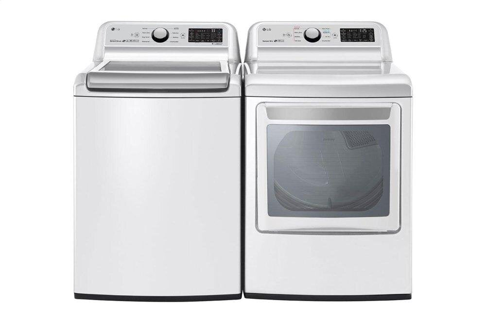 Lg WT7300CW 5.0 Cu.Ft. Smart Wi-Fi Enabled Top Load Washer With Turbowash3D™ Technology