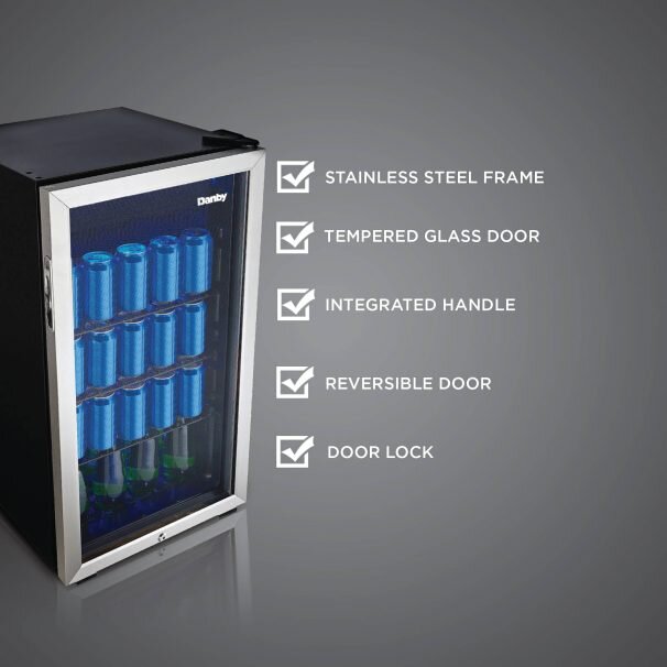 Danby DBC117A1BSSDB6 Danby 117 (355Ml) Can Capacity Beverage Center