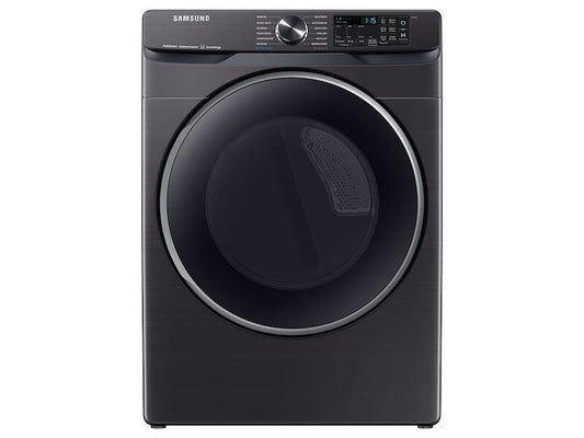 Samsung DVG50A8500V 7.5 Cu. Ft. Smart Gas Dryer With Steam Sanitize+ In Brushed Black