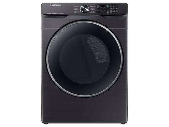 Samsung DVG50A8500V 7.5 Cu. Ft. Smart Gas Dryer With Steam Sanitize+ In Brushed Black