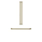 Cafe CXLB3H3PMCG Café™ Refrigeration Handle Kit - Brushed Brass