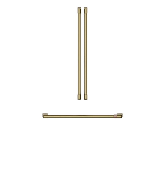 Cafe CXLB3H3PMCG Café™ Refrigeration Handle Kit - Brushed Brass