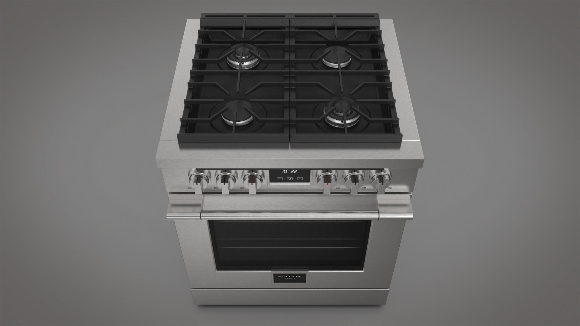 Fulgor Milano F4PGR304S2 30" All Gas Range