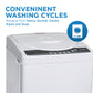 Danby DWM055A1WDB6 Danby 1.6 Cu. Ft. Washing Machine