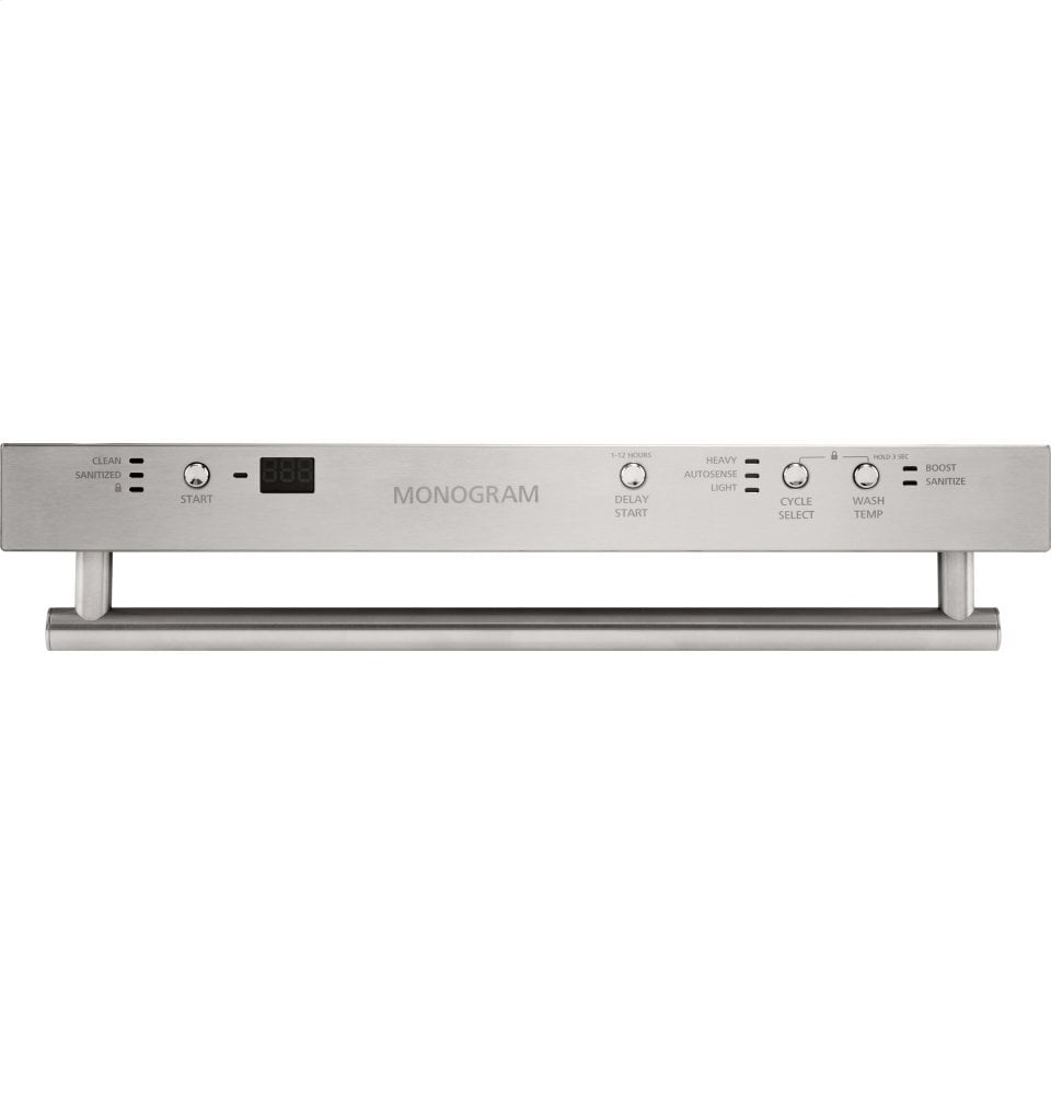 Monogram ZDT165SILII Monogram 18" Dishwasher