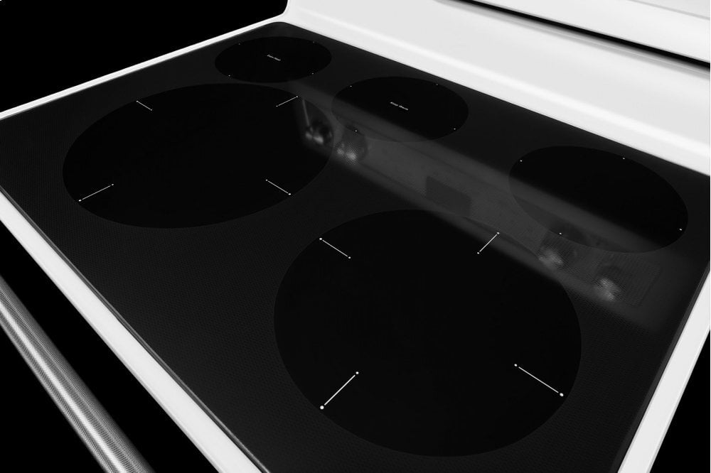 Kitchenaid KFEG500EWH 30-Inch 5-Element Electric Convection Range - White