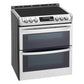 Lg LTE4815ST 7.3 Cu. Ft. Smart Wi-Fi Enabled Electric Double Oven Slide-In Range With Probake Convection® And Easyclean®