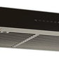 Best Range Hoods UCB3I30SBB Ispira 30-In. 550 Max Cfm Stainless Steel Under-Cabinet Range Hood With Purled™ Light System And Black Glass, Energy Star Certified