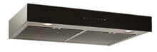 Best Range Hoods UCB3I30SBB Ispira 30-In. 550 Max Cfm Stainless Steel Under-Cabinet Range Hood With Purled™ Light System And Black Glass, Energy Star Certified
