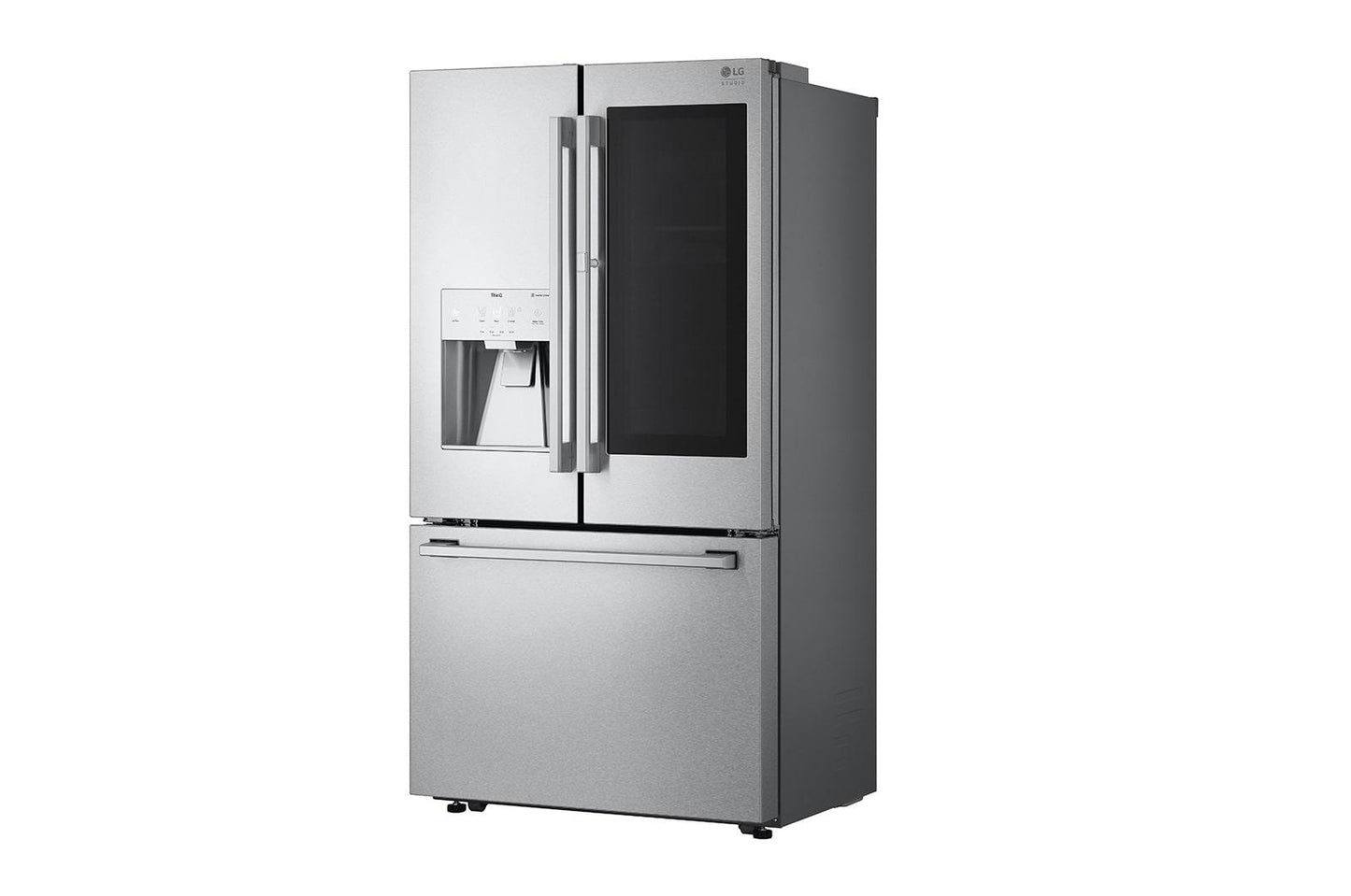 Lg SRFVC2416S Lg Studio 24 Cu. Ft. Smart Instaview® Door-In-Door® Large Capacity Counter-Depth Refrigerator With Craft Ice™ Maker