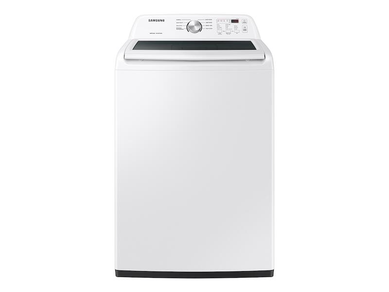 Samsung WA44A3205AW 4.4 Cu. Ft. Top Load Washer With Activewave™ Agitator And Soft-Close Lid In White