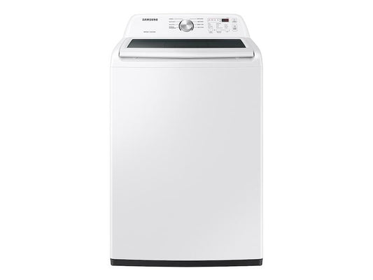 Samsung WA44A3205AW 4.4 Cu. Ft. Top Load Washer With Activewave™ Agitator And Soft-Close Lid In White