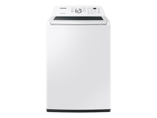 Samsung WA44A3205AW 4.4 Cu. Ft. Top Load Washer With Activewave™ Agitator And Soft-Close Lid In White