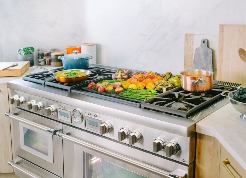 Thermador PRD606WESG 60-Inch Pro Grand® Commercial Depth Dual Fuel Steam Range